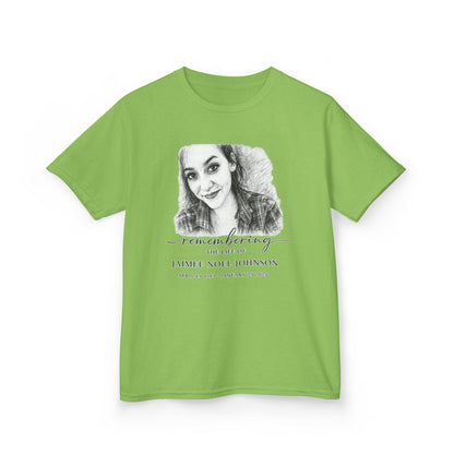 Memorial Kids Tee — "Remembering" Personalized Photo Tribute