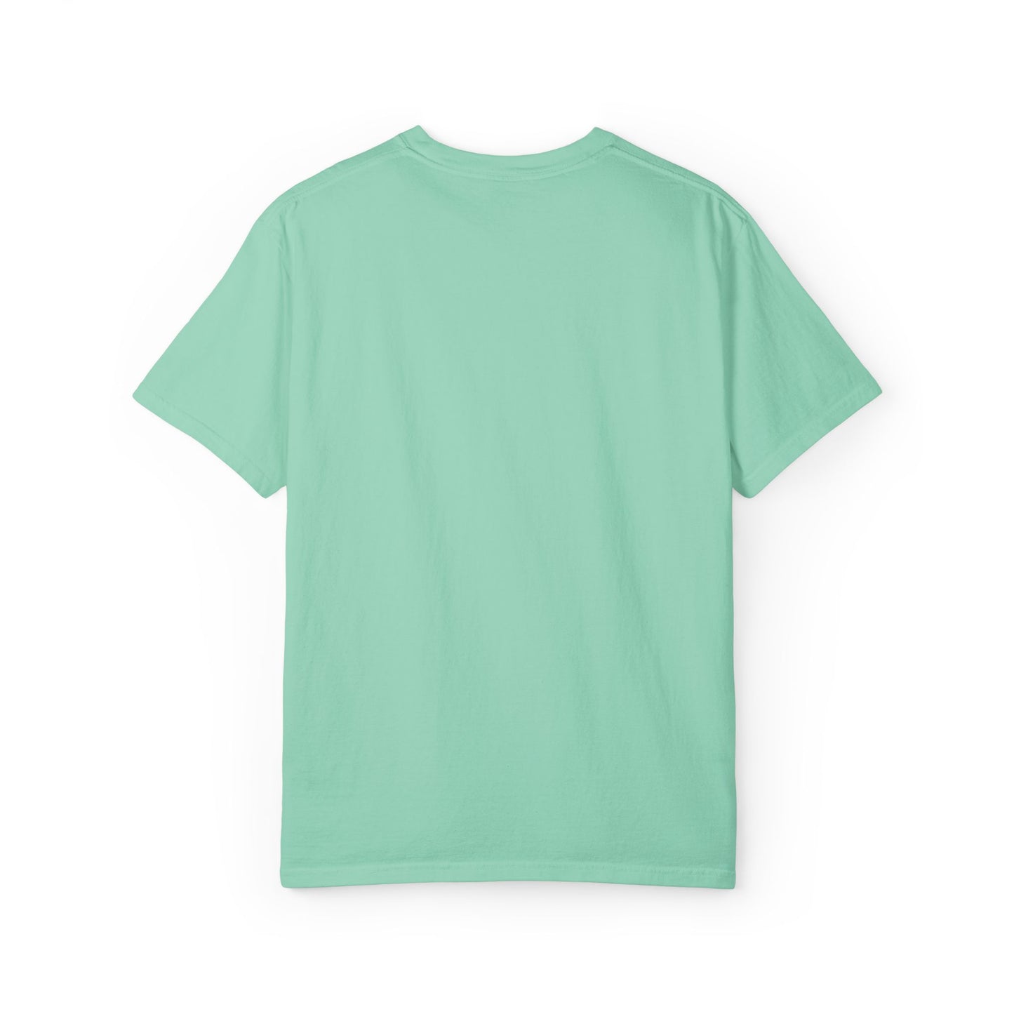 Embroidered T-Shirt — 'Let It Be' Minimal Script Graphic Tee
