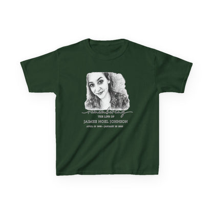 Memorial Kids Tee — "Remembering" Personalized Photo Tribute
