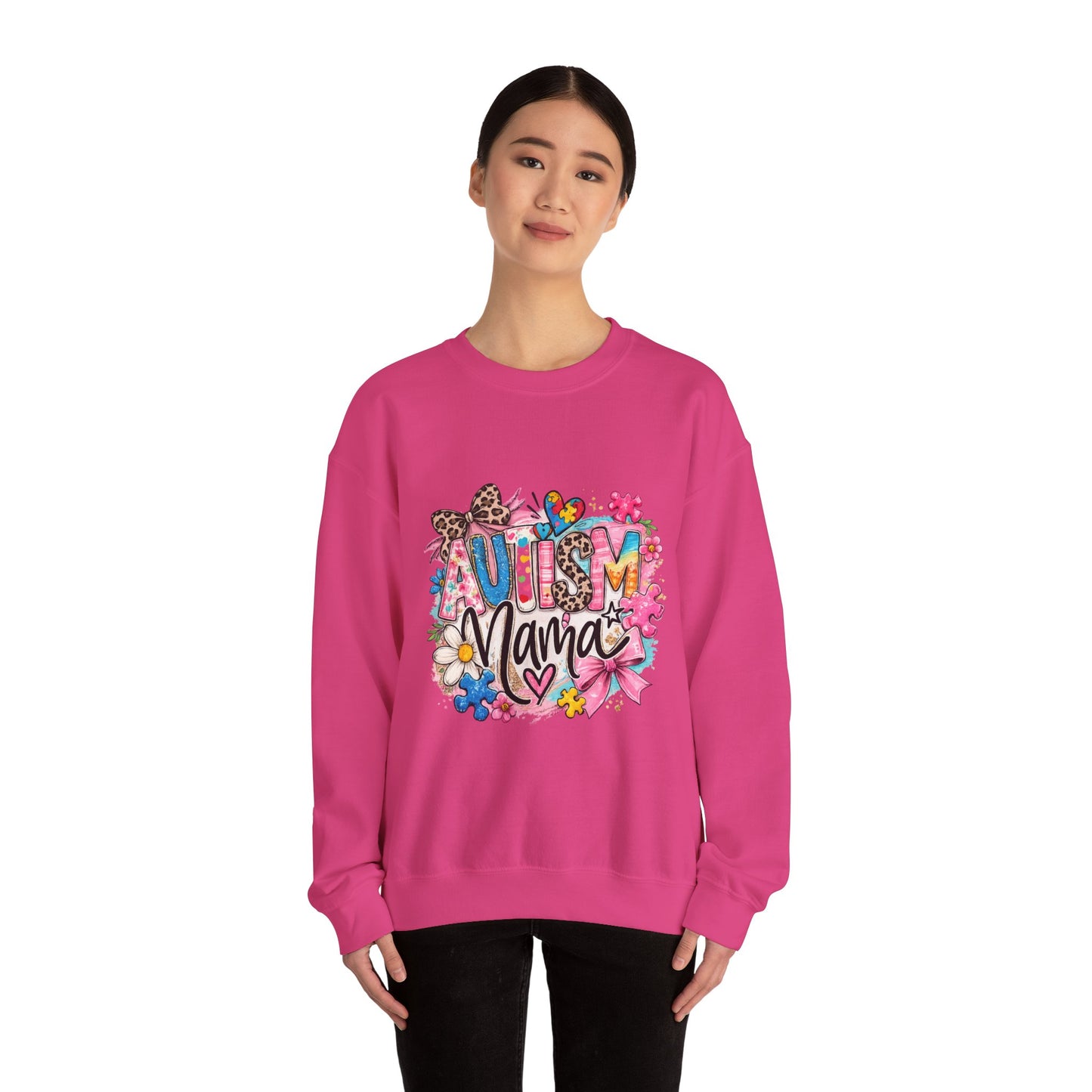 Unisex Heavy Blend™ Autism Mama Crewneck
