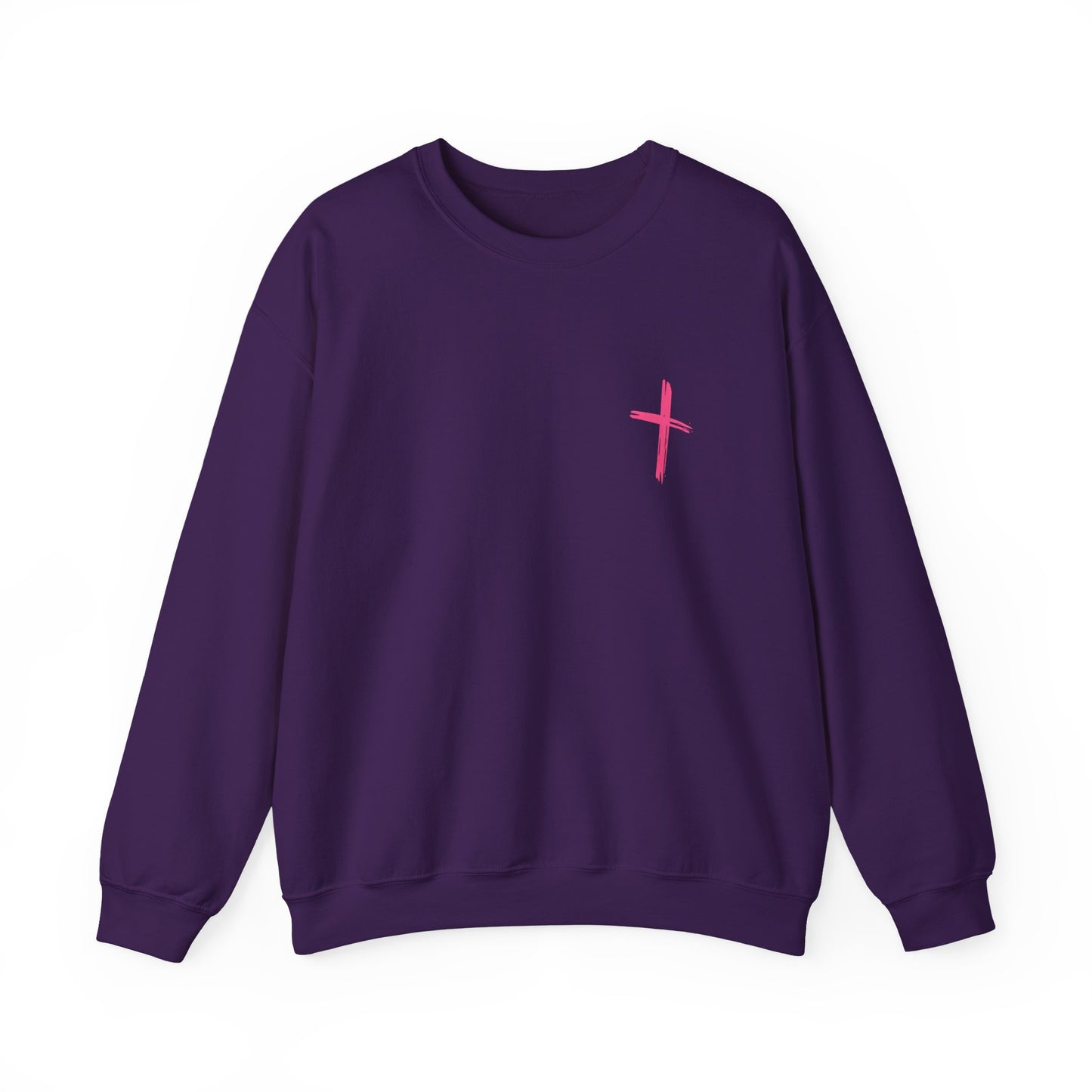 Worship Is Loud Crewneck Sweatshirt — Christian Faith Graphic