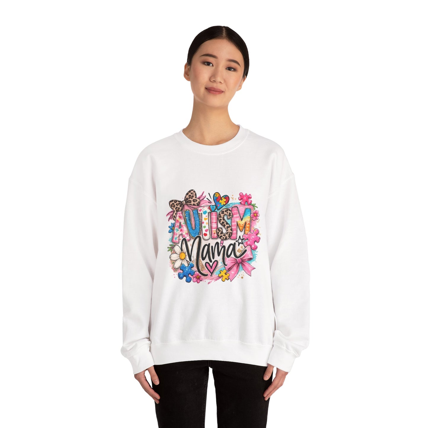 Unisex Heavy Blend™ Autism Mama Crewneck