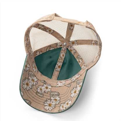 Women's Washed Mesh-Back Cap Autism Mama