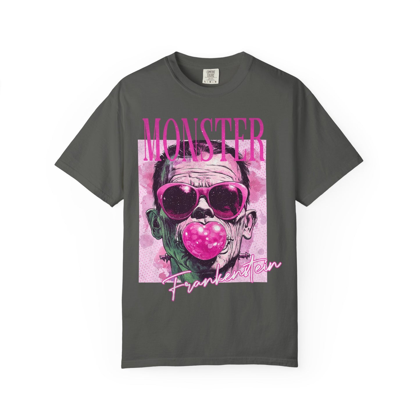 Frankenstein Monster Bubblegum Graphic T-Shirt