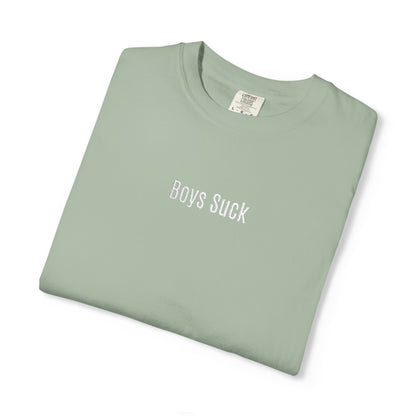 Boys Suck Embroidered  - Minimal Aesthetic Tee