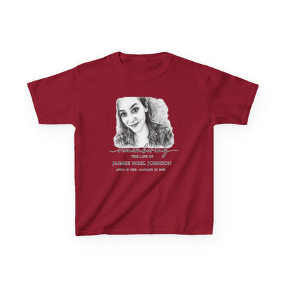 Memorial Kids Tee — "Remembering" Personalized Photo Tribute
