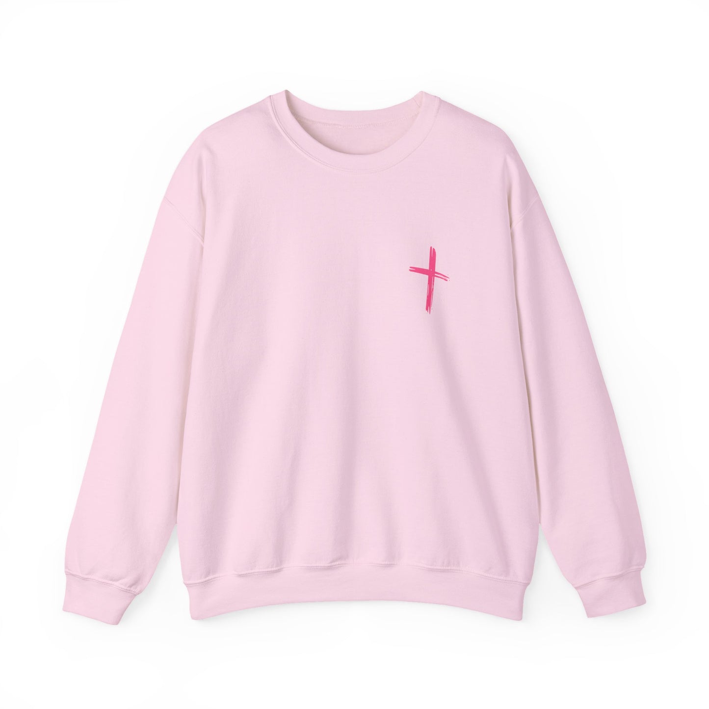 Worship Is Loud Crewneck Sweatshirt — Christian Faith Graphic