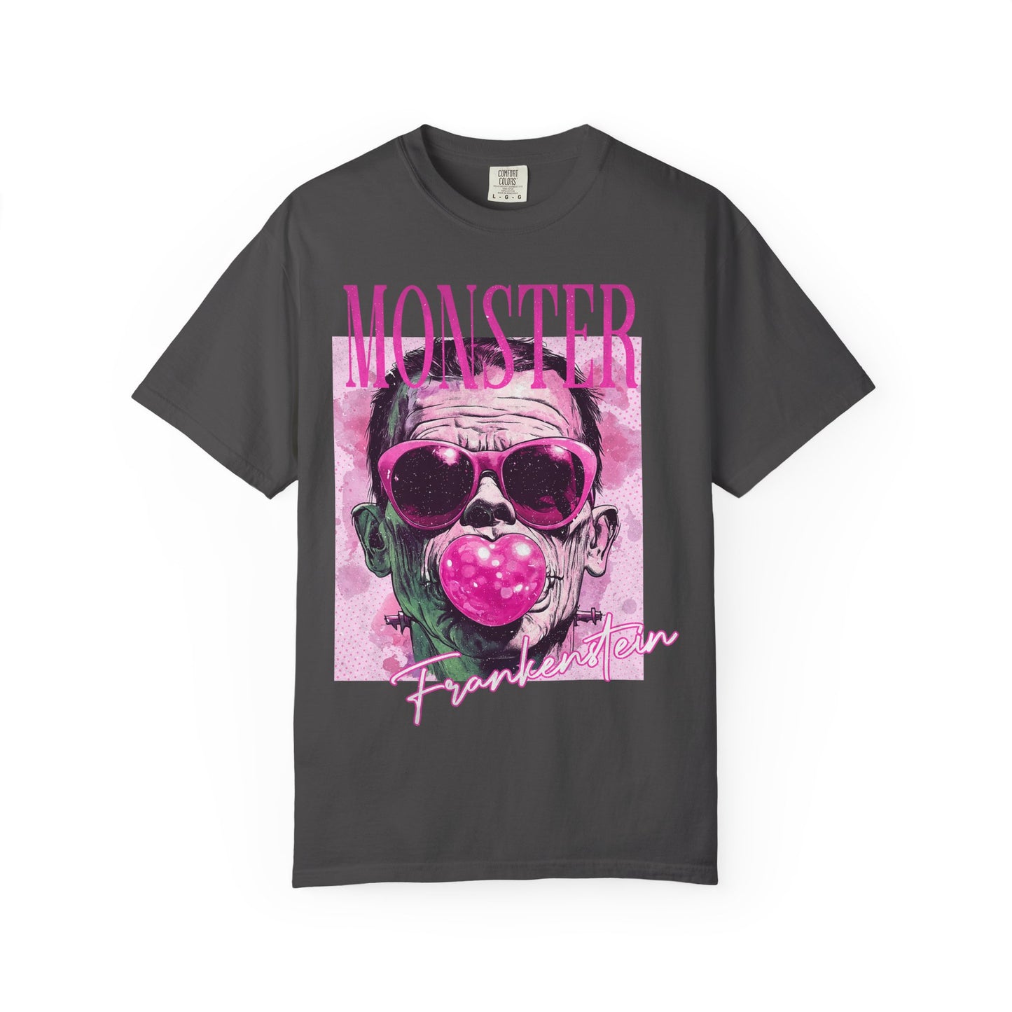 Frankenstein Monster Bubblegum Graphic T-Shirt