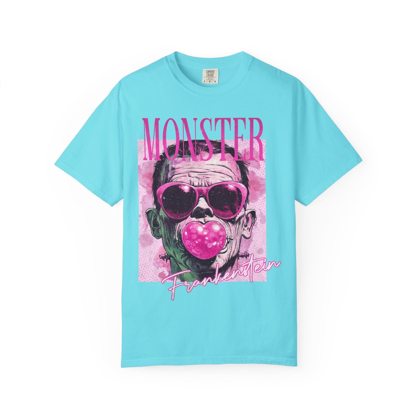 Frankenstein Monster Bubblegum Graphic T-Shirt