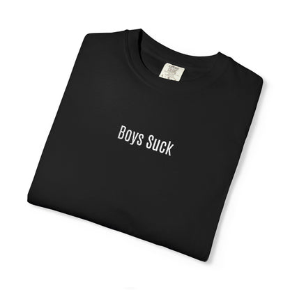 Boys Suck Embroidered  - Minimal Aesthetic Tee
