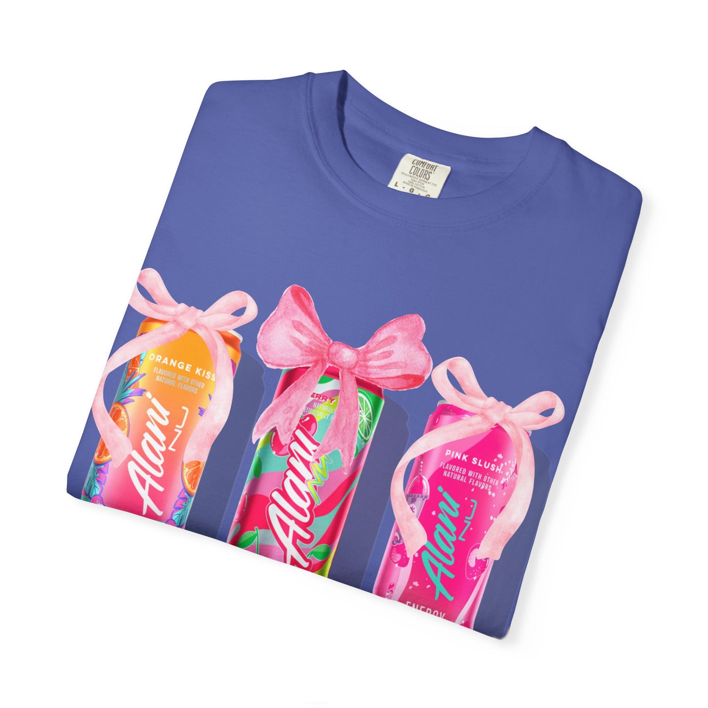Aloha Soda Trio T-Shirt — Tropical Pink Beverage Graphic Tee