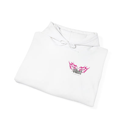Silent Flame Hoodie — Pink Silent Clothing Hooded Sweatshirt