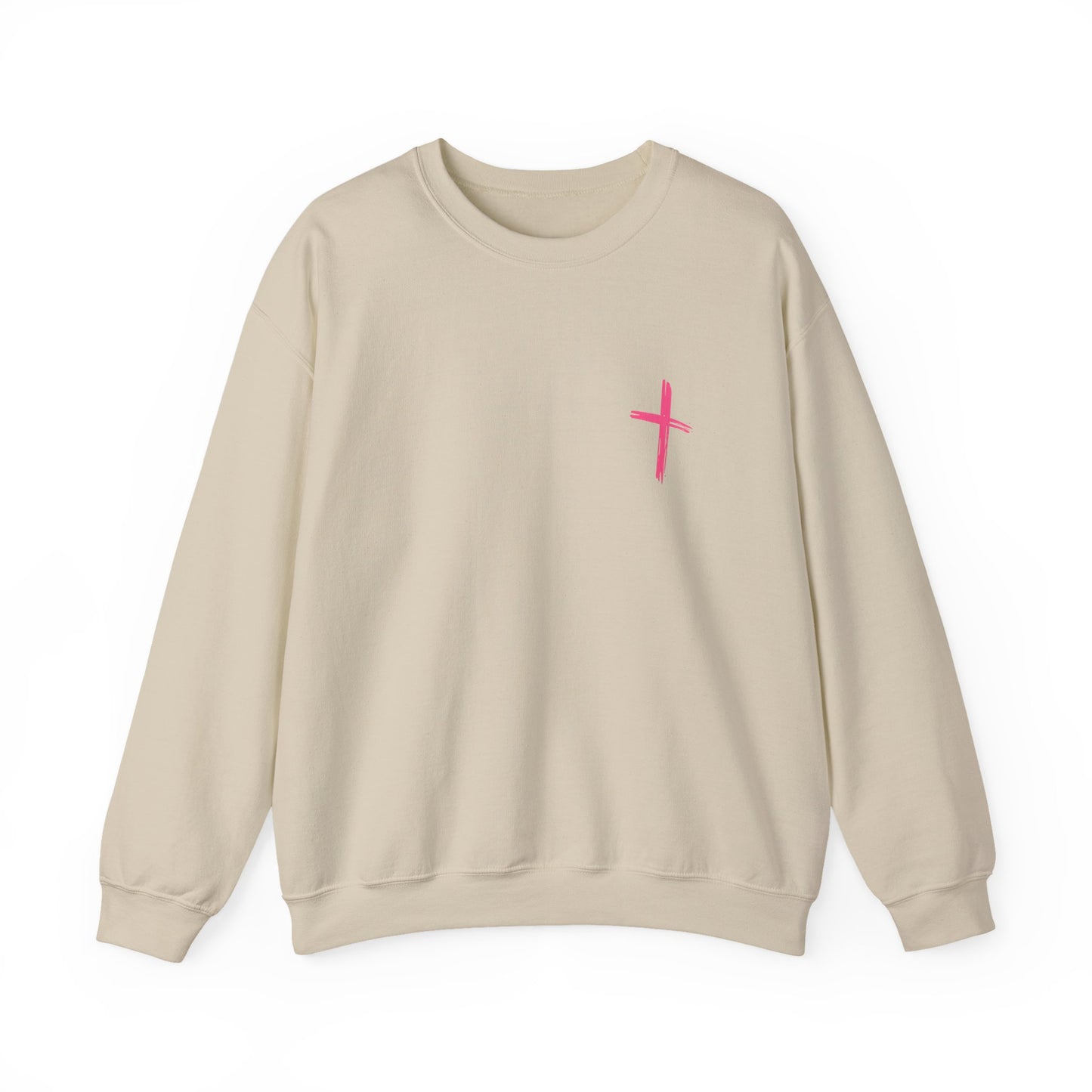 Worship Is Loud Crewneck Sweatshirt — Christian Faith Graphic