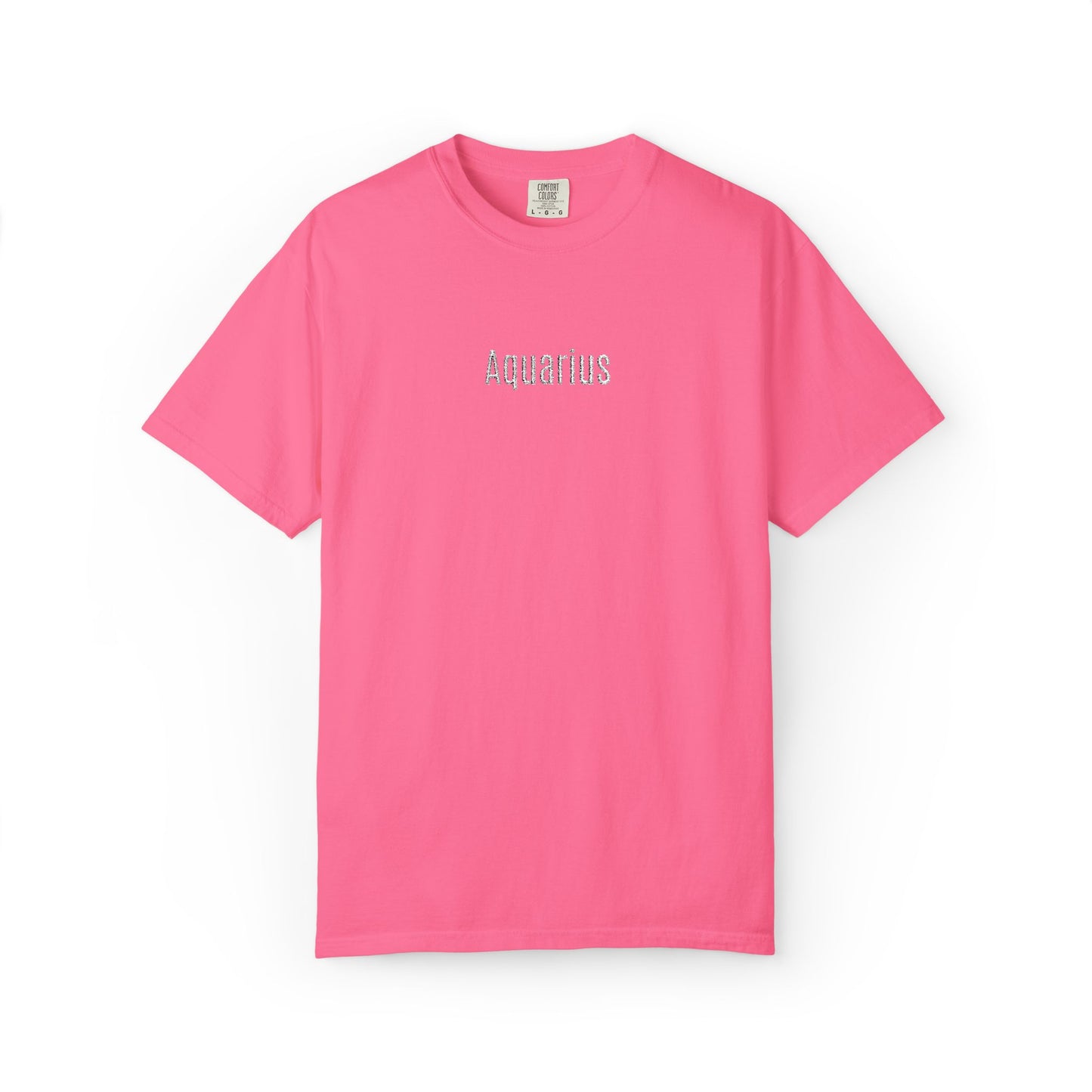 Aquarius Embroidered' Graphic T-Shirt