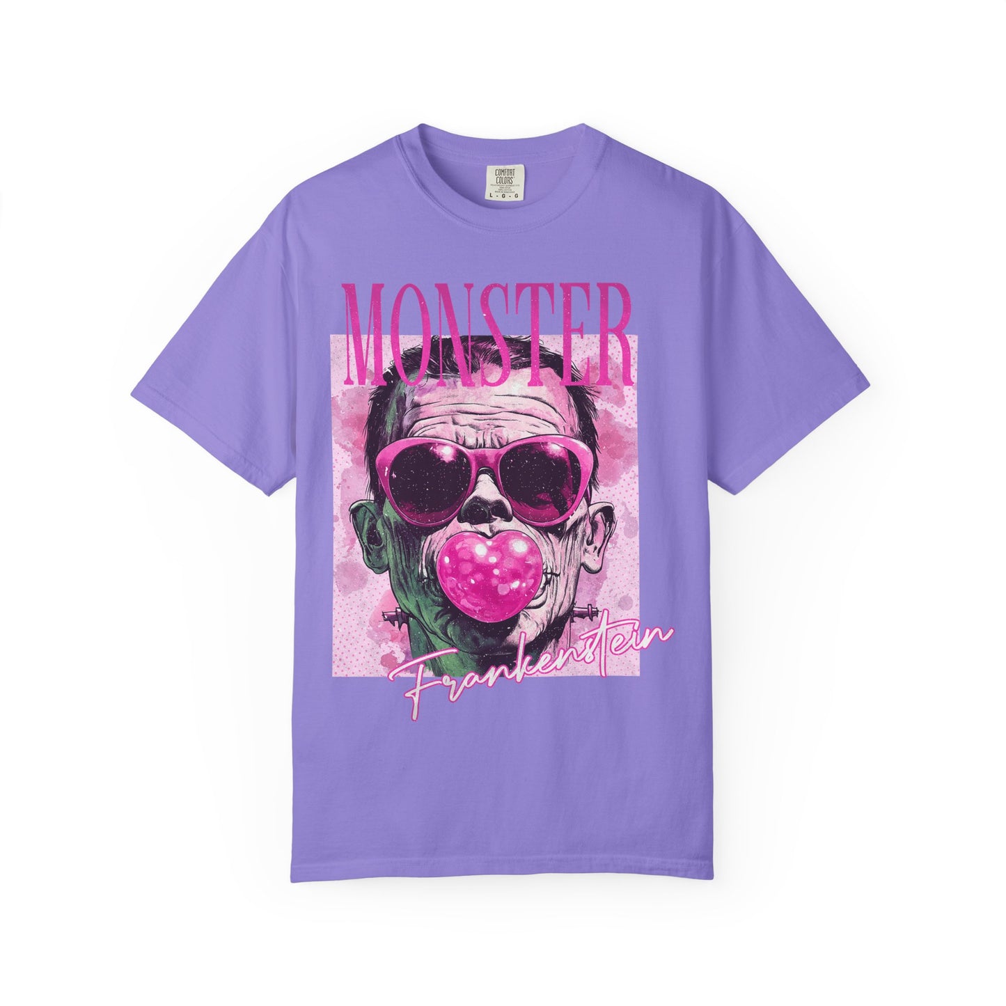 Frankenstein Monster Bubblegum Graphic T-Shirt