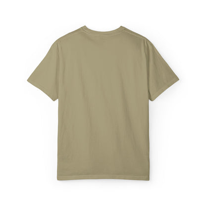 Embroidered T-Shirt — 'Let It Be' Minimal Script Graphic Tee