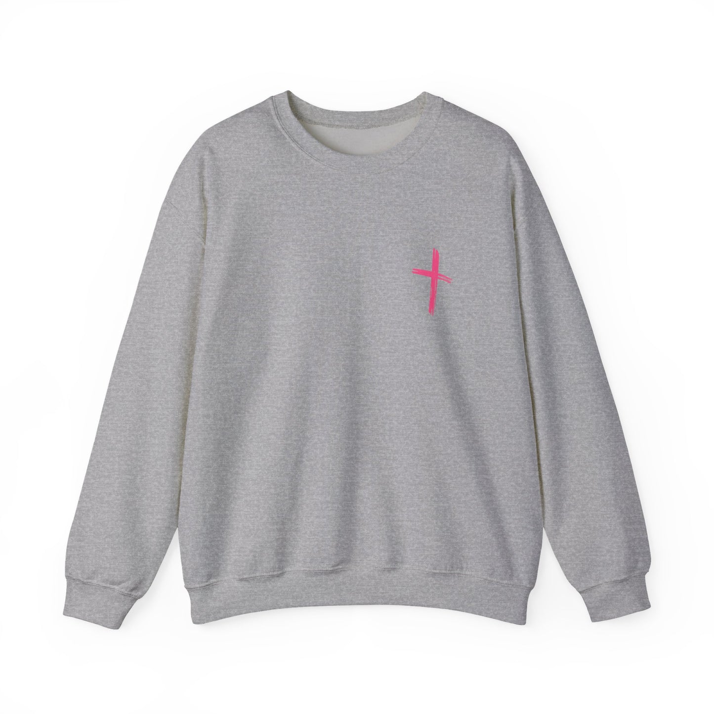 Worship Is Loud Crewneck Sweatshirt — Christian Faith Graphic
