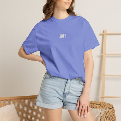 Libra Embroidered T-Shirt