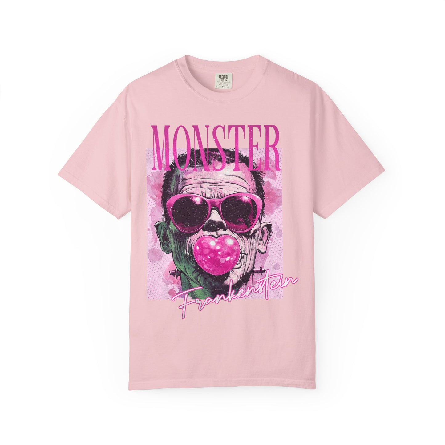 Frankenstein Monster Bubblegum Graphic T-Shirt