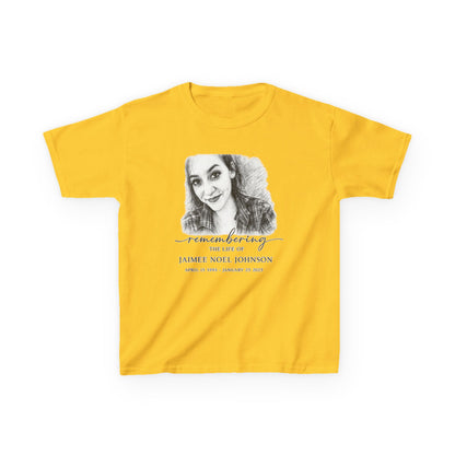 Memorial Kids Tee — "Remembering" Personalized Photo Tribute