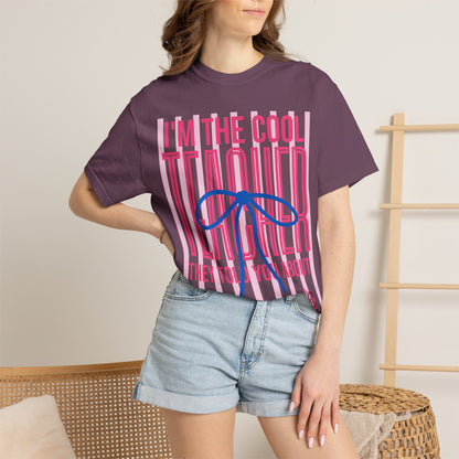 Cool Teacher T-Shirt – "I'm the Cool Teacher They Told You About" Graphic Tee