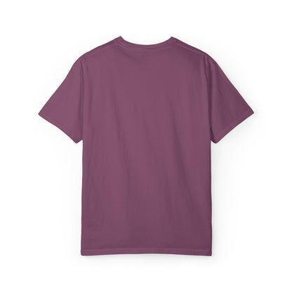 Embroidered T-Shirt — 'Let It Be' Minimal Script Graphic Tee