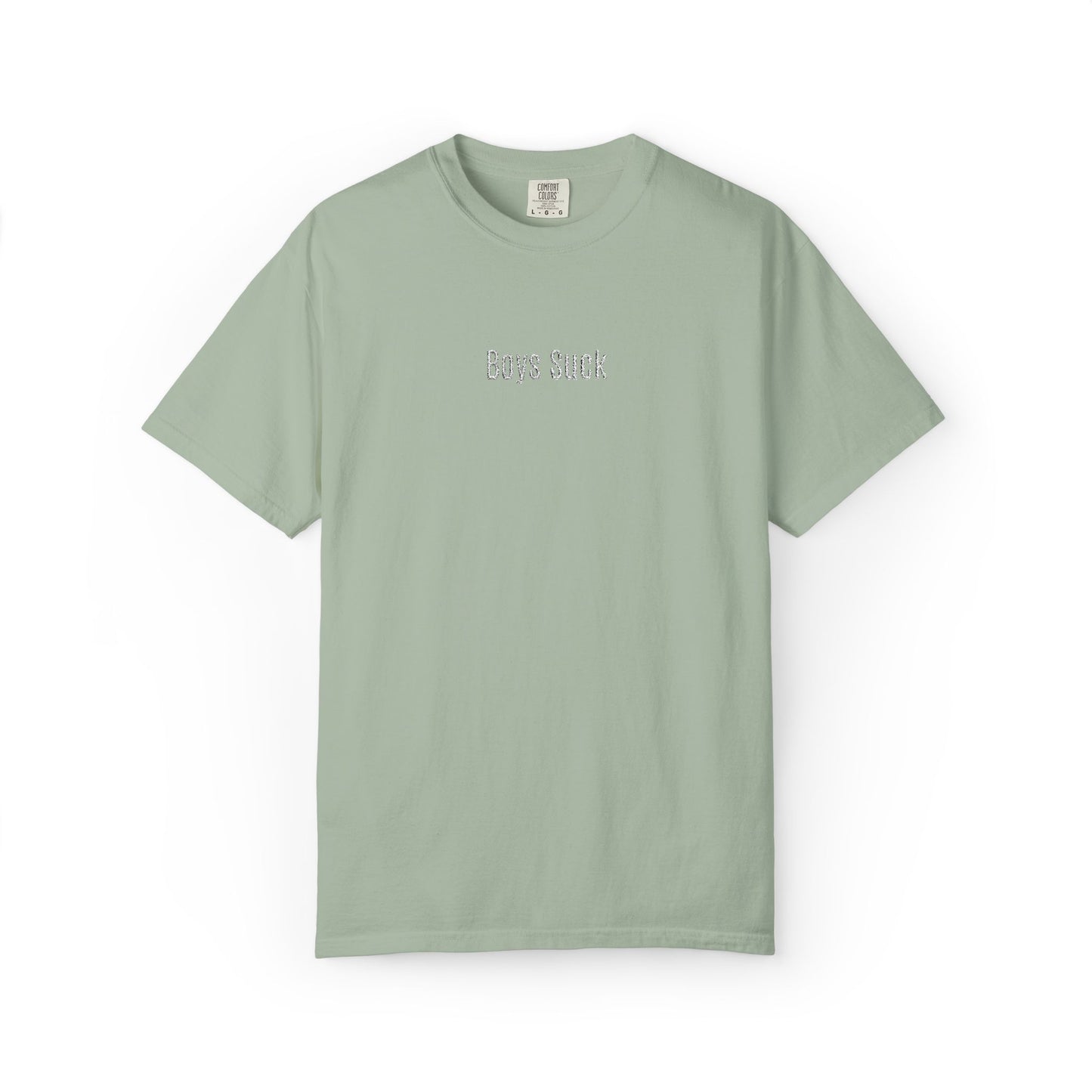Boys Suck Embroidered  - Minimal Aesthetic Tee