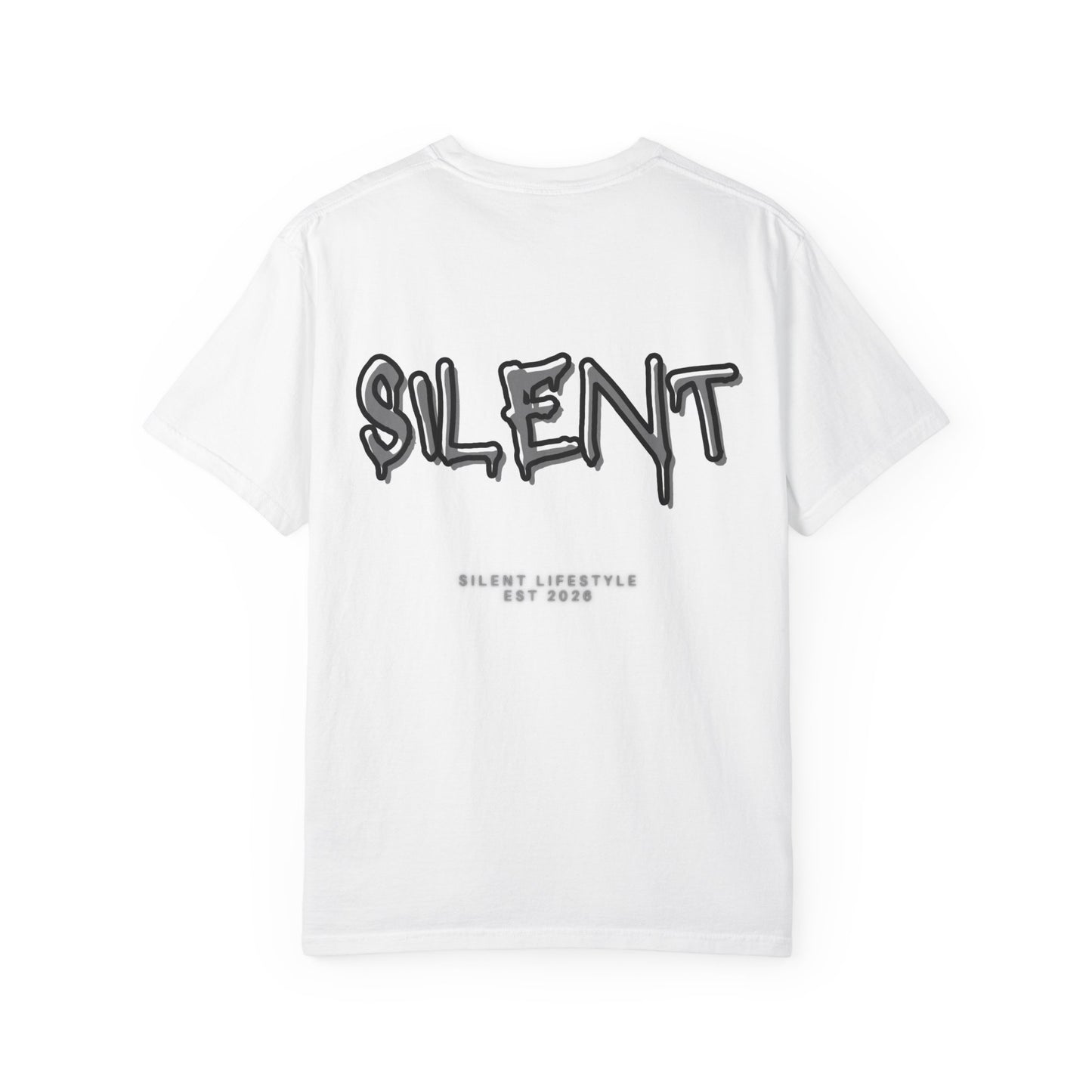 Silent Graffiti T-Shirt — Streetwear Logo Tee ("SILENT Lifestyle")
