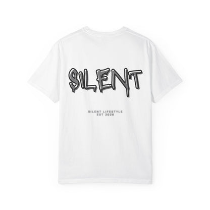 Silent Graffiti T-Shirt — Streetwear Logo Tee ("SILENT Lifestyle")