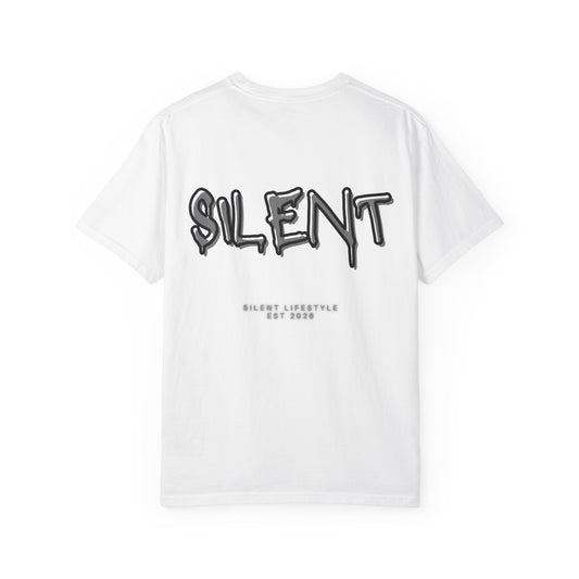 Silent Graffiti T-Shirt — Streetwear Logo Tee ("SILENT Lifestyle")