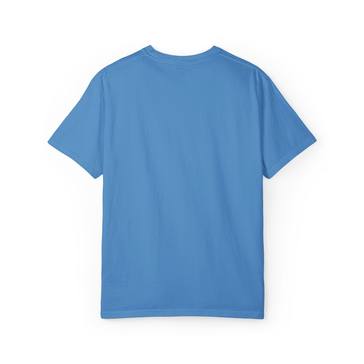 Embroidered T-Shirt — 'Let It Be' Minimal Script Graphic Tee
