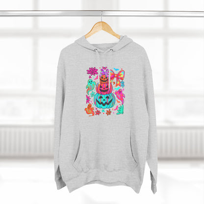 Colorful Pumpkin Hoodie — Cute Halloween Graphic Pullover