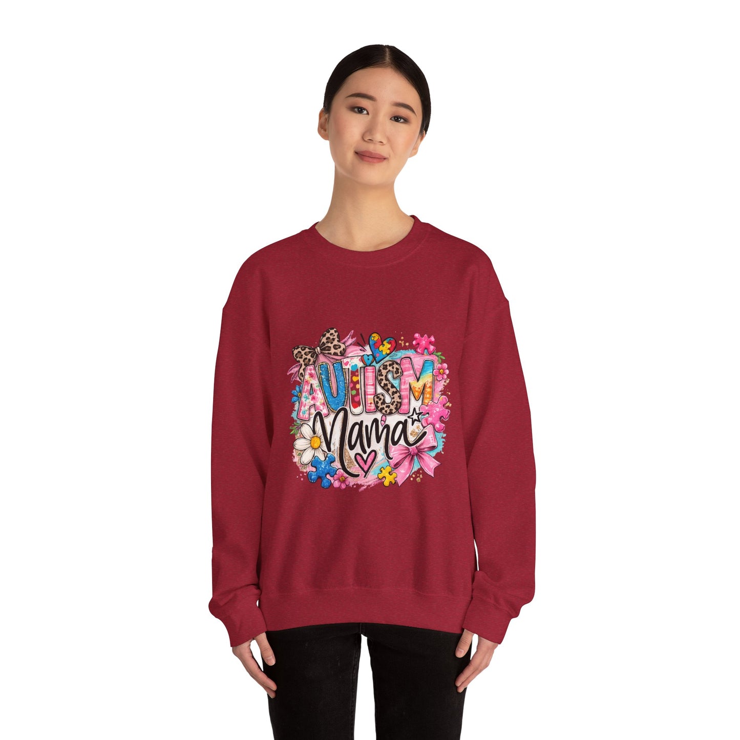Unisex Heavy Blend™ Autism Mama Crewneck