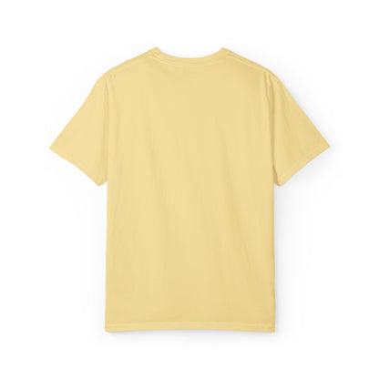 Embroidered T-Shirt — 'Let It Be' Minimal Script Graphic Tee