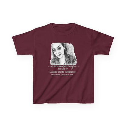 Memorial Kids Tee — "Remembering" Personalized Photo Tribute