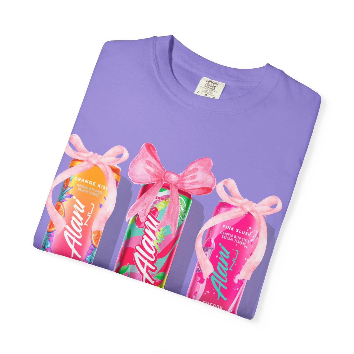 Aloha Soda Trio T-Shirt — Tropical Pink Beverage Graphic Tee