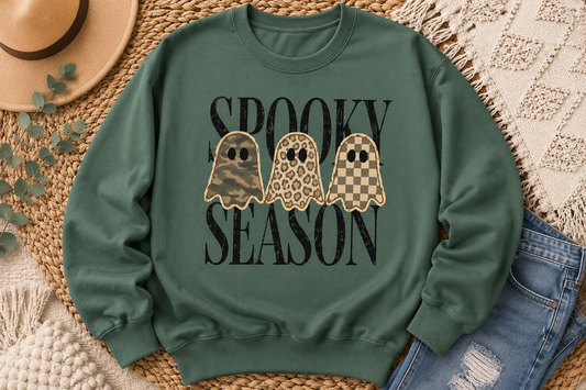 Spooky Season Ghost Sweatshirt