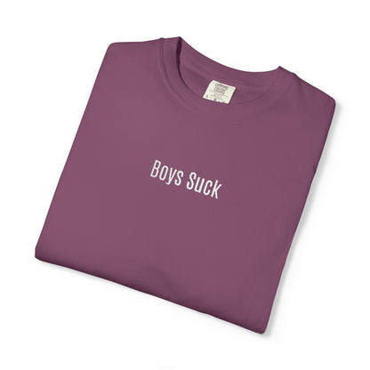 Boys Suck Embroidered  - Minimal Aesthetic Tee