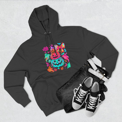 Colorful Pumpkin Hoodie — Cute Halloween Graphic Pullover