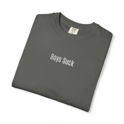 Boys Suck Embroidered  - Minimal Aesthetic Tee