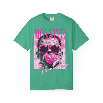 Frankenstein Monster Bubblegum Graphic T-Shirt