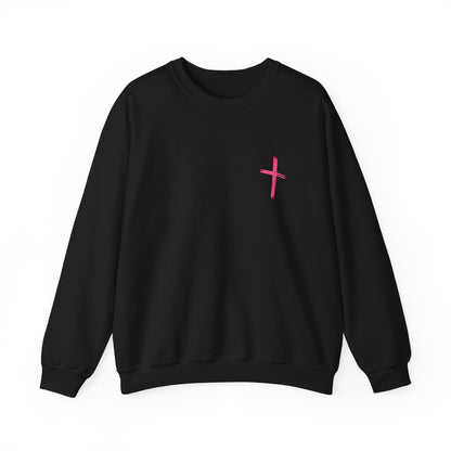 Worship Is Loud Crewneck Sweatshirt — Christian Faith Graphic