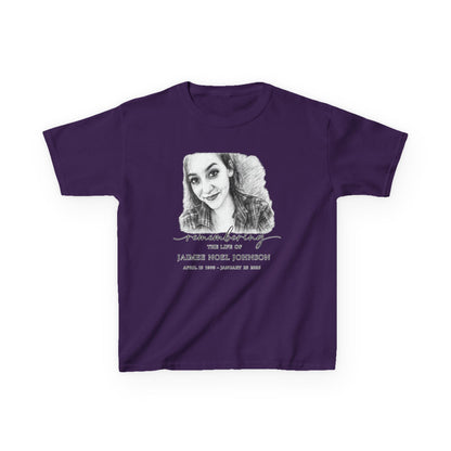 Memorial Kids Tee — "Remembering" Personalized Photo Tribute