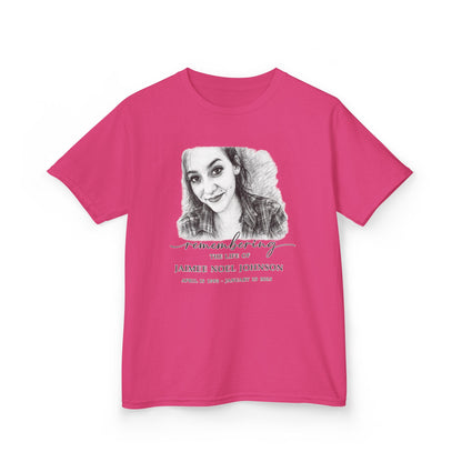 Memorial Kids Tee — "Remembering" Personalized Photo Tribute