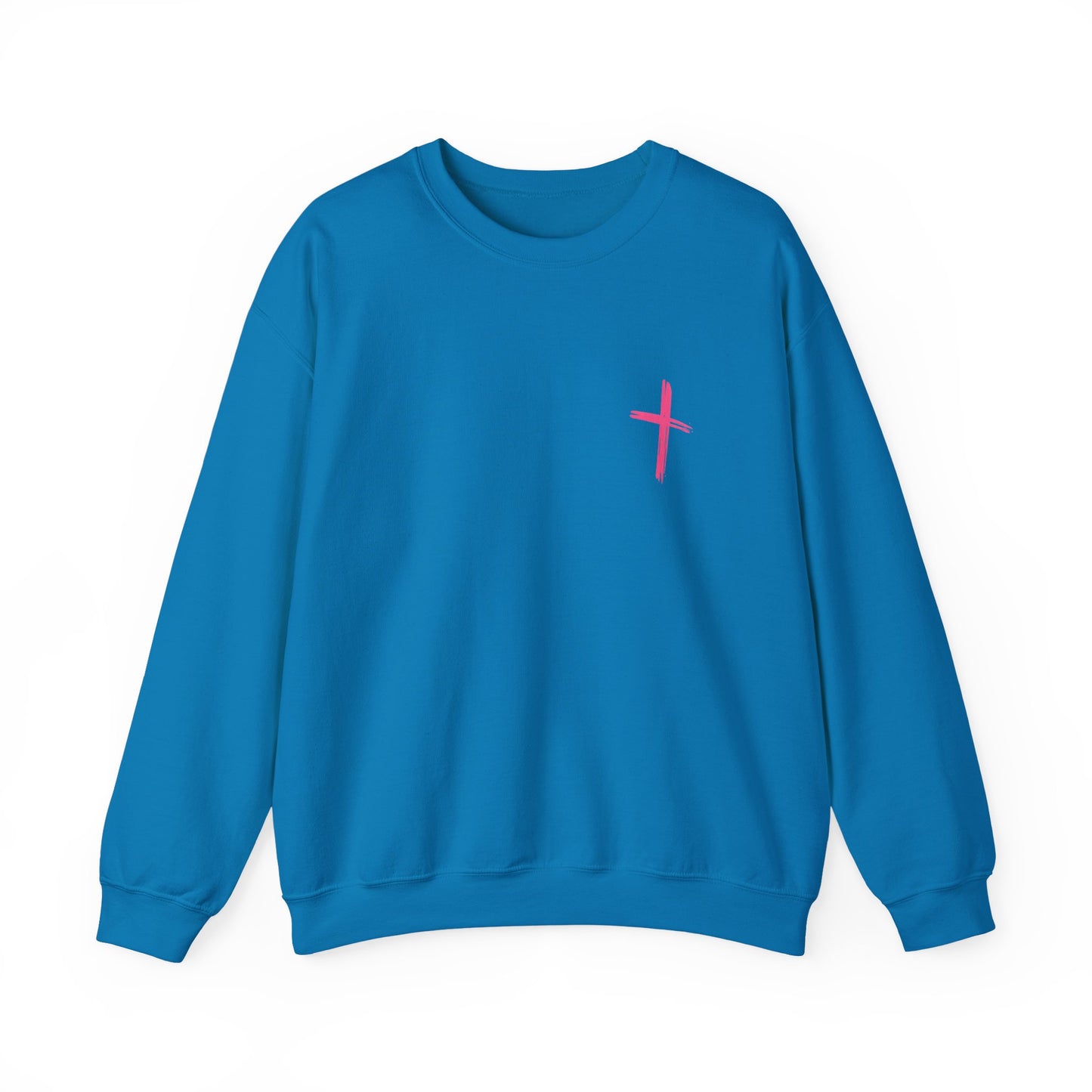 Worship Is Loud Crewneck Sweatshirt — Christian Faith Graphic