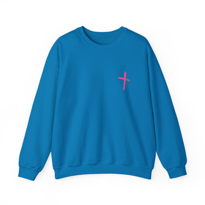Worship Is Loud Crewneck Sweatshirt — Christian Faith Graphic