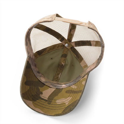 Women's Washed Mesh-Back Cap Autism Mama