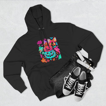Colorful Pumpkin Hoodie — Cute Halloween Graphic Pullover