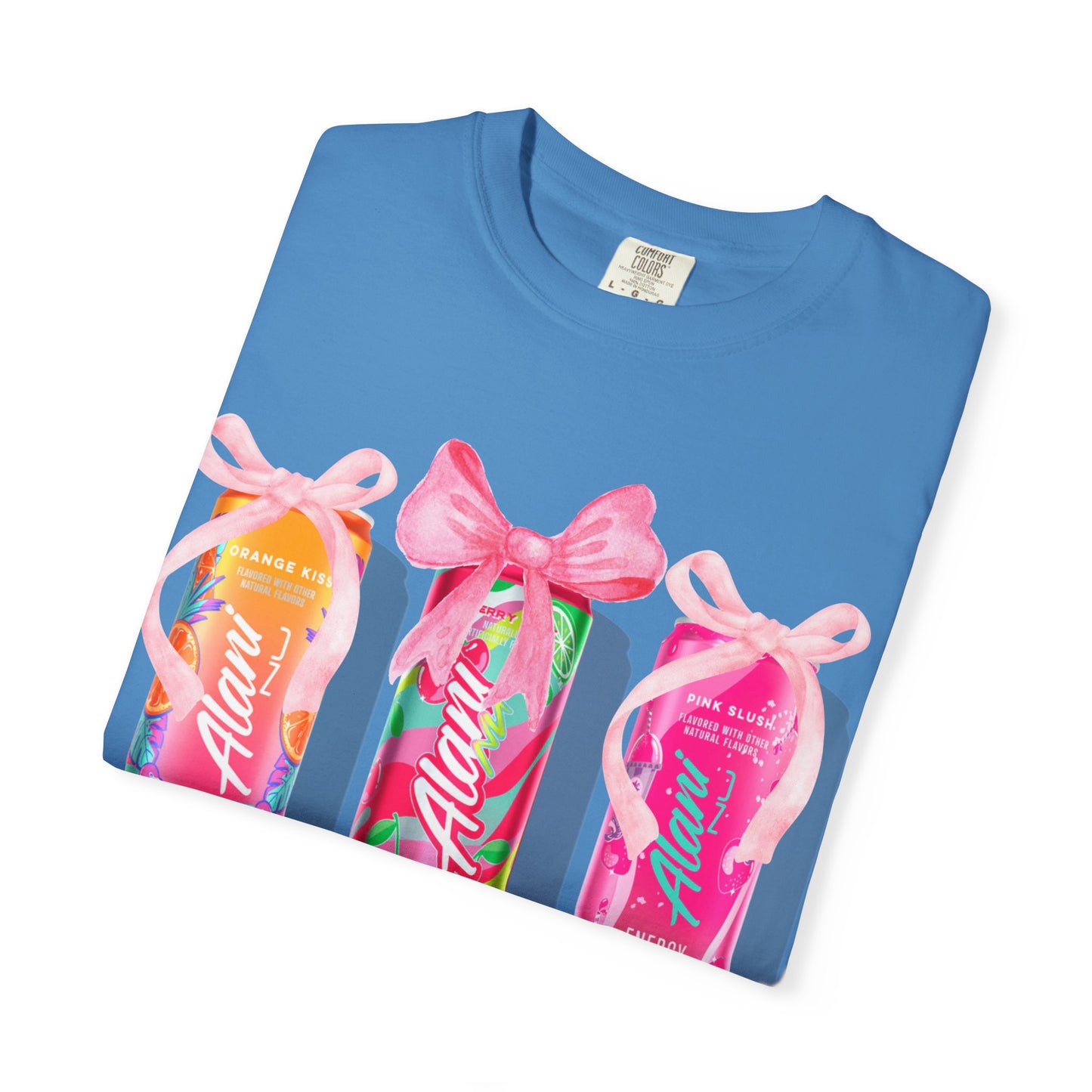 Aloha Soda Trio T-Shirt — Tropical Pink Beverage Graphic Tee