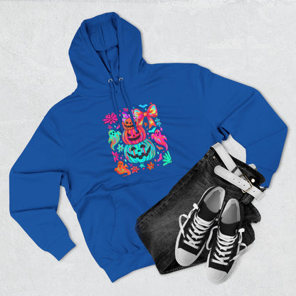 Colorful Pumpkin Hoodie — Cute Halloween Graphic Pullover